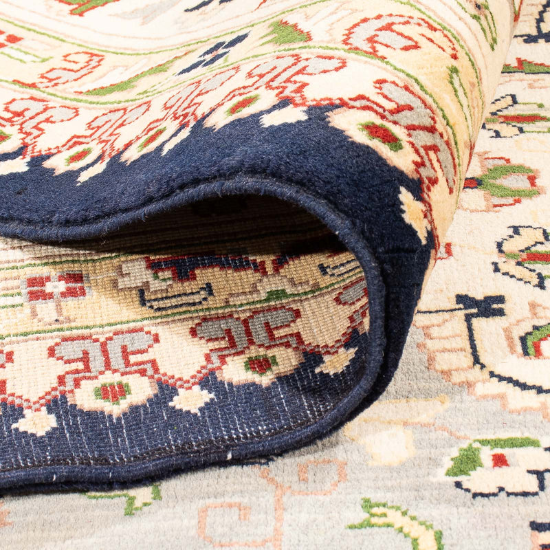 Afghansk matta - 389 x 296 cm - mörkblå