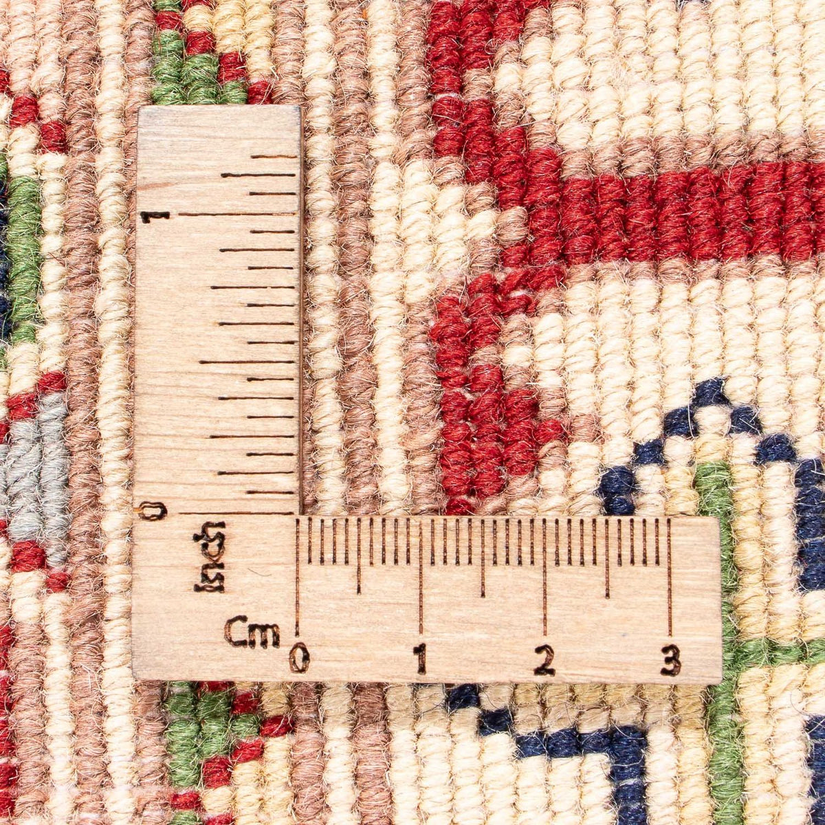 Afghansk matta - 400 x 296 cm - beige