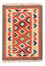 Kelim Carpet - orientalisk matta - 97 x 66 cm - röd