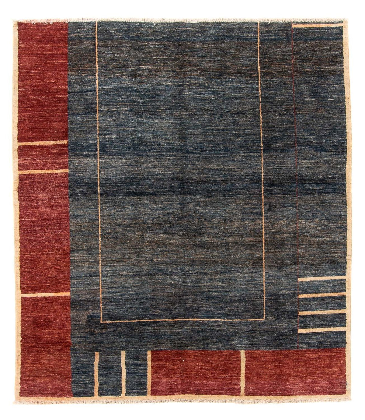 Ziegler Carpet - Modern kvadrat  - 215 x 197 cm - blå