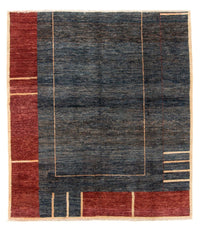 Ziegler Carpet - Modern kvadrat  - 215 x 197 cm - blå
