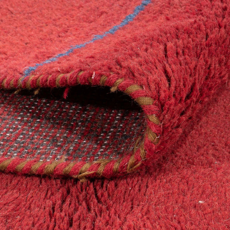 Gabbeh-matta - Indus - 240 x 173 cm - röd