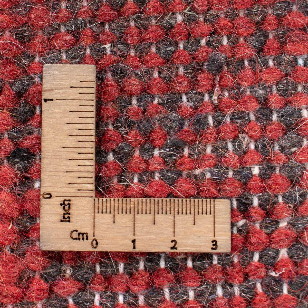 Gabbeh-matta - Indus - 240 x 173 cm - röd