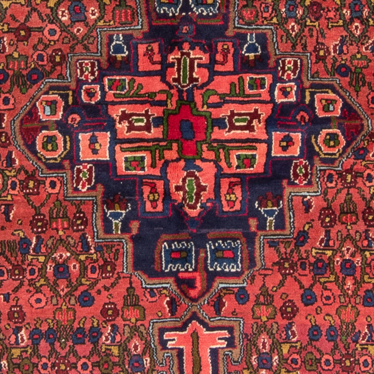 Persisk matta - Nomadic - 255 x 150 cm - röd