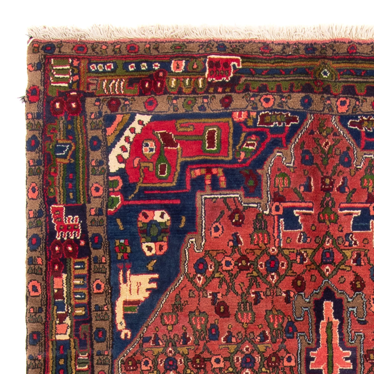 Persisk matta - Nomadic - 255 x 150 cm - röd