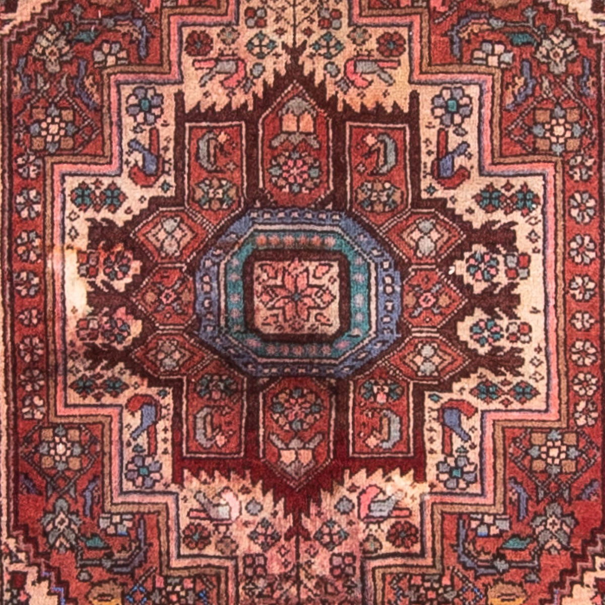 Persisk matta - Nomadic - 128 x 78 cm - brun