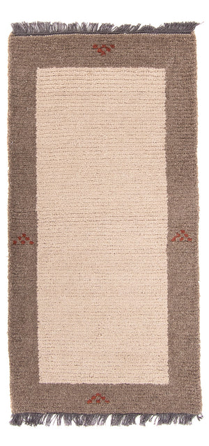 Nepal mattan - 140 x 70 cm - beige