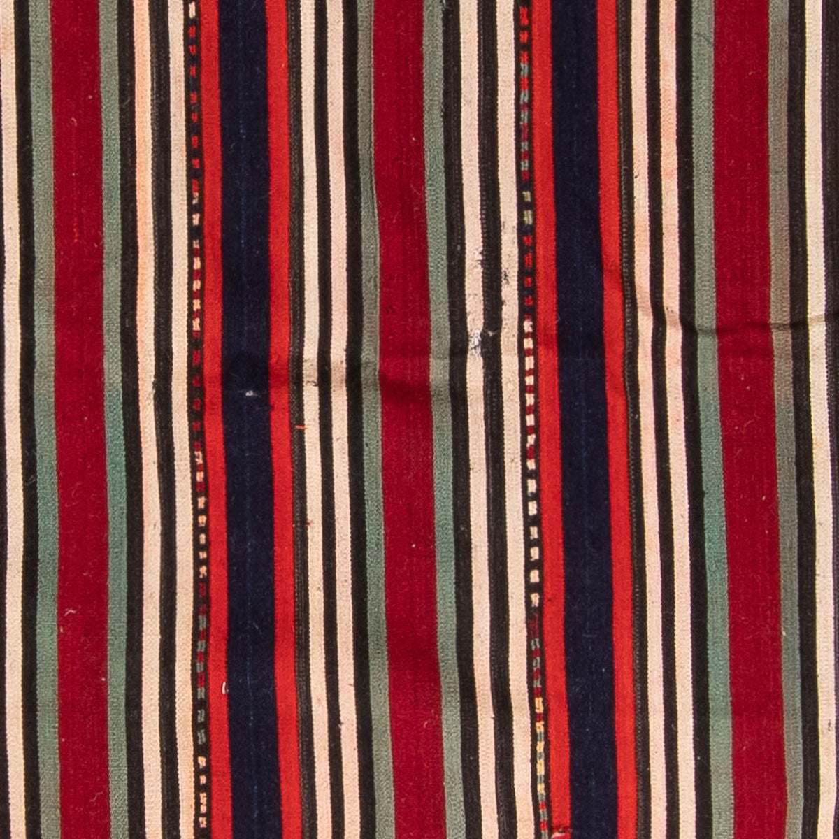 Kelim-matta - gammal - 230 x 200 cm - flerfärgad