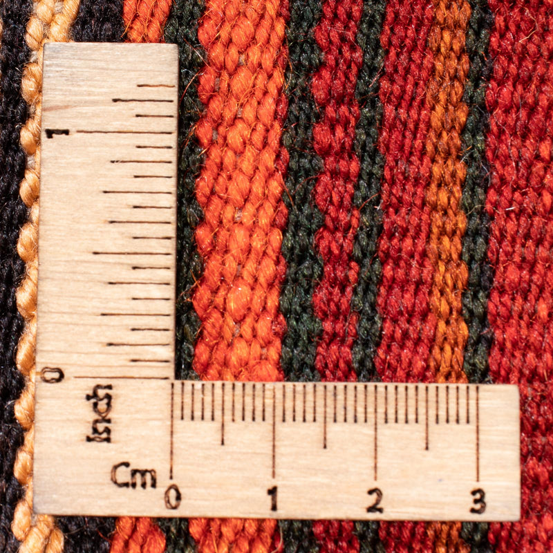 Kelim-matta - gammal kvadrat  - 182 x 180 cm - flerfärgad