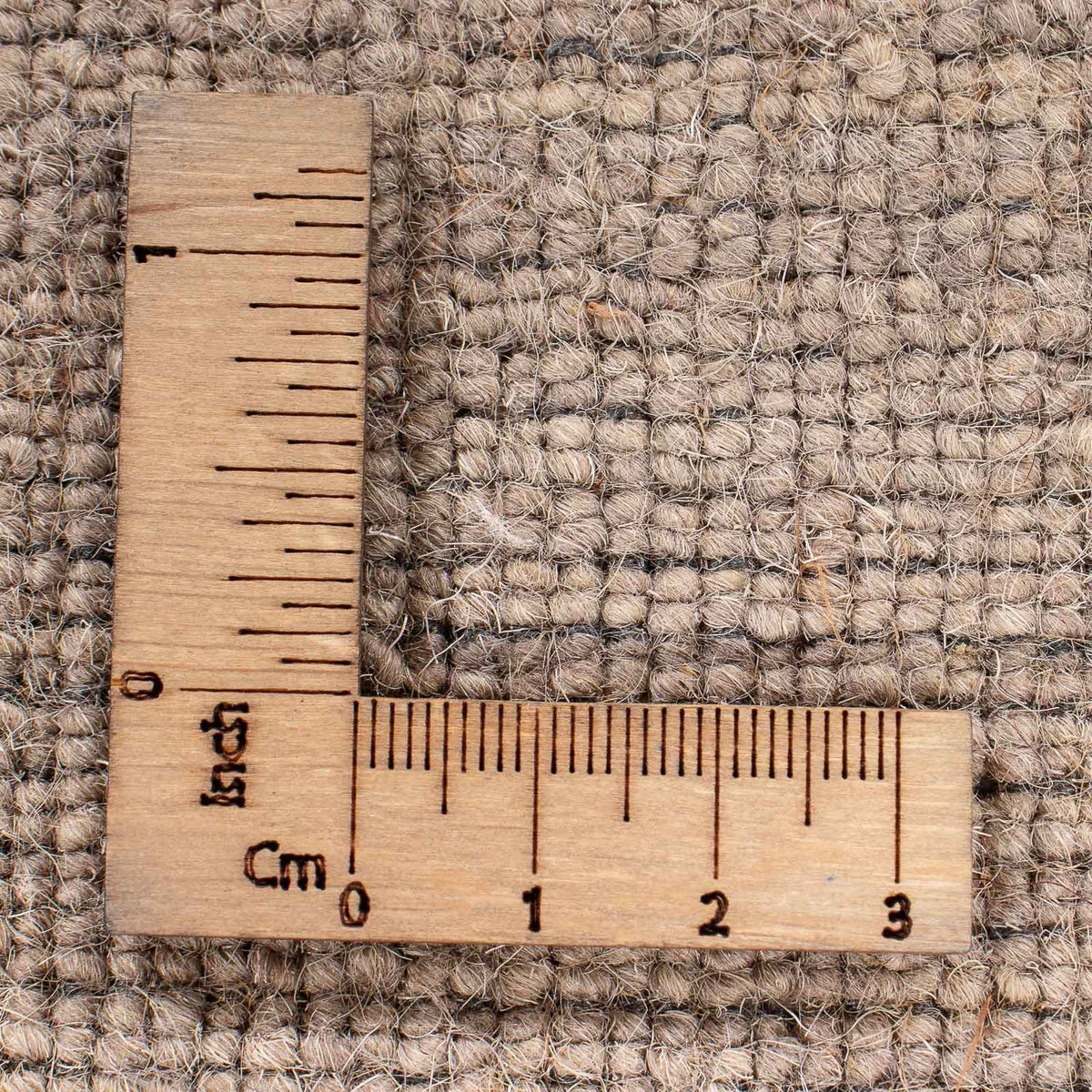 Gabbeh matta - Loribaft Softy - 126 x 58 cm - natur