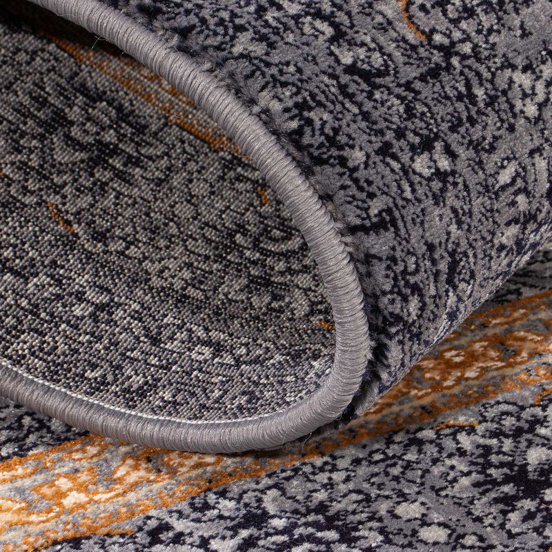 Orientalisk vävd matta - 150 x 100 cm - grått