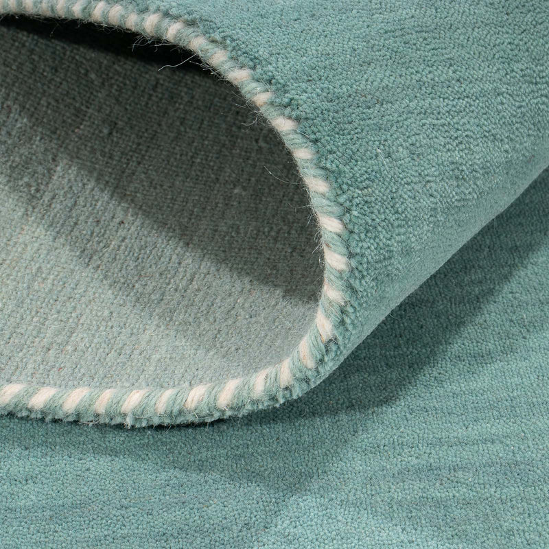 Runner Gabbeh-matta - Softy - 200 x 75 cm - ljusblå