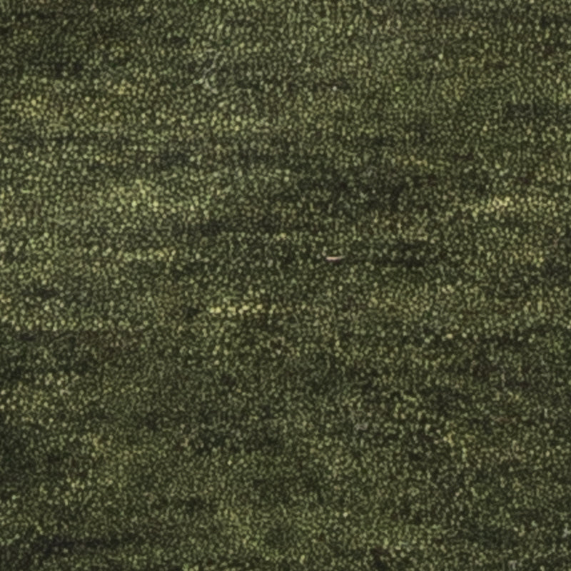 Gabbeh-matta - Indus kvadrat  - 54 x 51 cm - grön