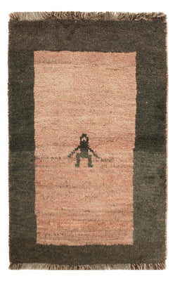 Gabbeh-matta - persisk - 82 x 56 cm - beige