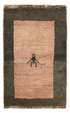 Persisk Gabbeh Mattan 56x82cm - Ullmatta - Rektangulär / Beige / 56 x 82 cm Rektangulär