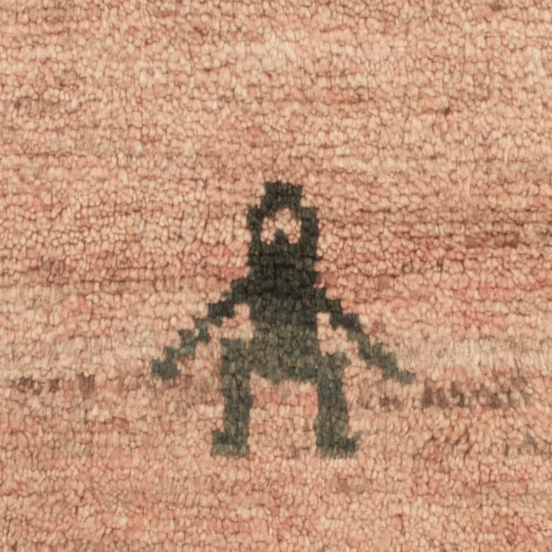 Gabbeh-matta - persisk - 82 x 56 cm - beige