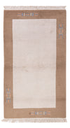 Nepal mattan 90x160cm - Ullmatta - Rektangulär / Grädde / 90 x 160 cm Rektangulär