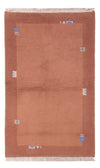 Nepal mattan 90x160cm - Ullmatta - Rektangulär / Terrakotta / 90 x 160 cm Rektangulär