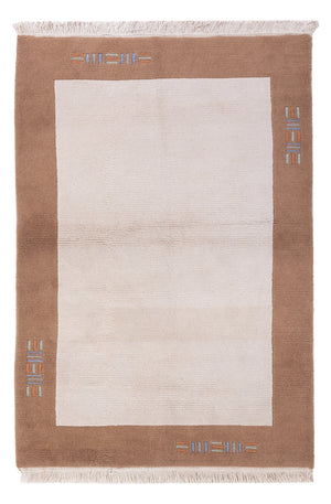 Nepal mattan - 180 x 120 cm - grädde