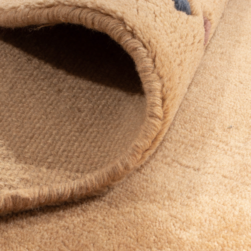 Nepal mattan - 240 x 240 cm - beige