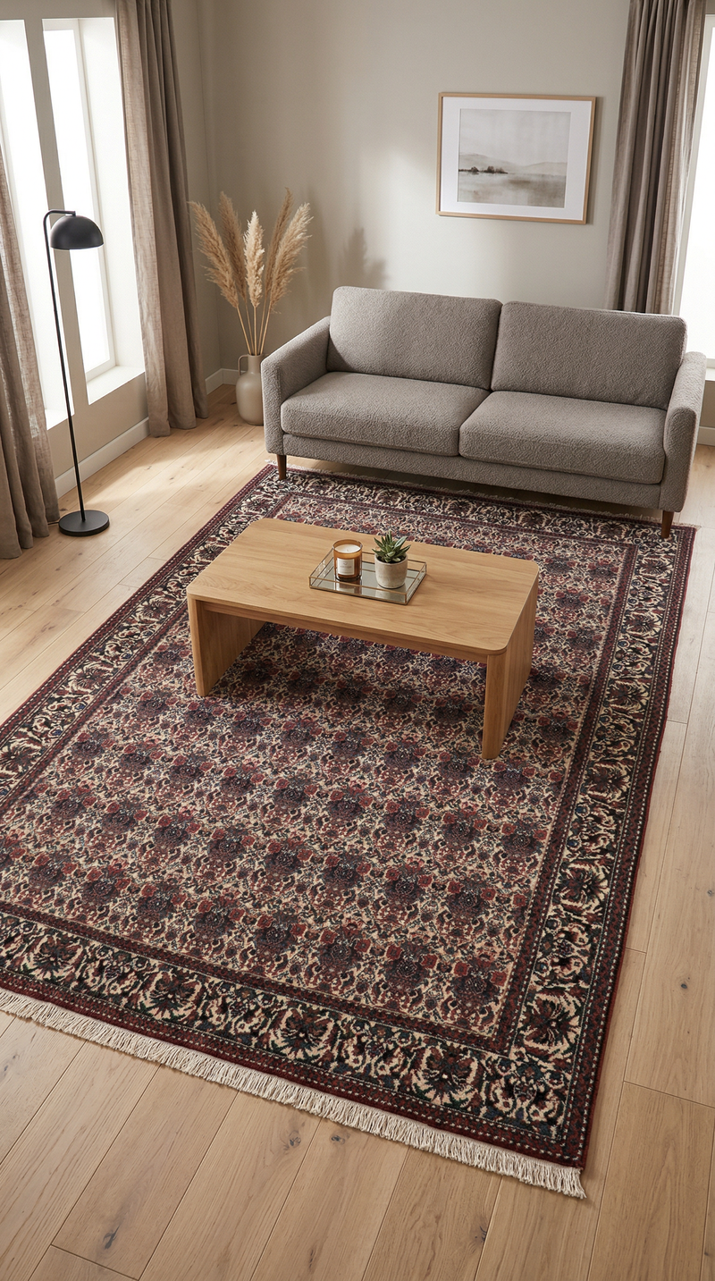 Persisk matta - Nomadic - 300 x 200 cm - mörk beige