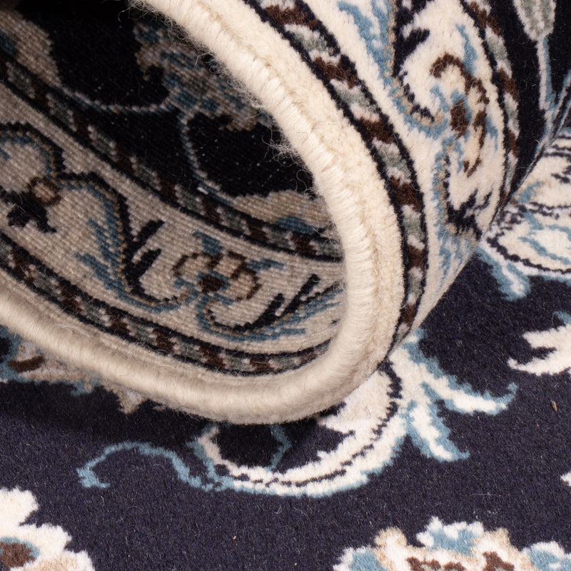 Persisk matta - Nain - 130 x 70 cm - mörkblå