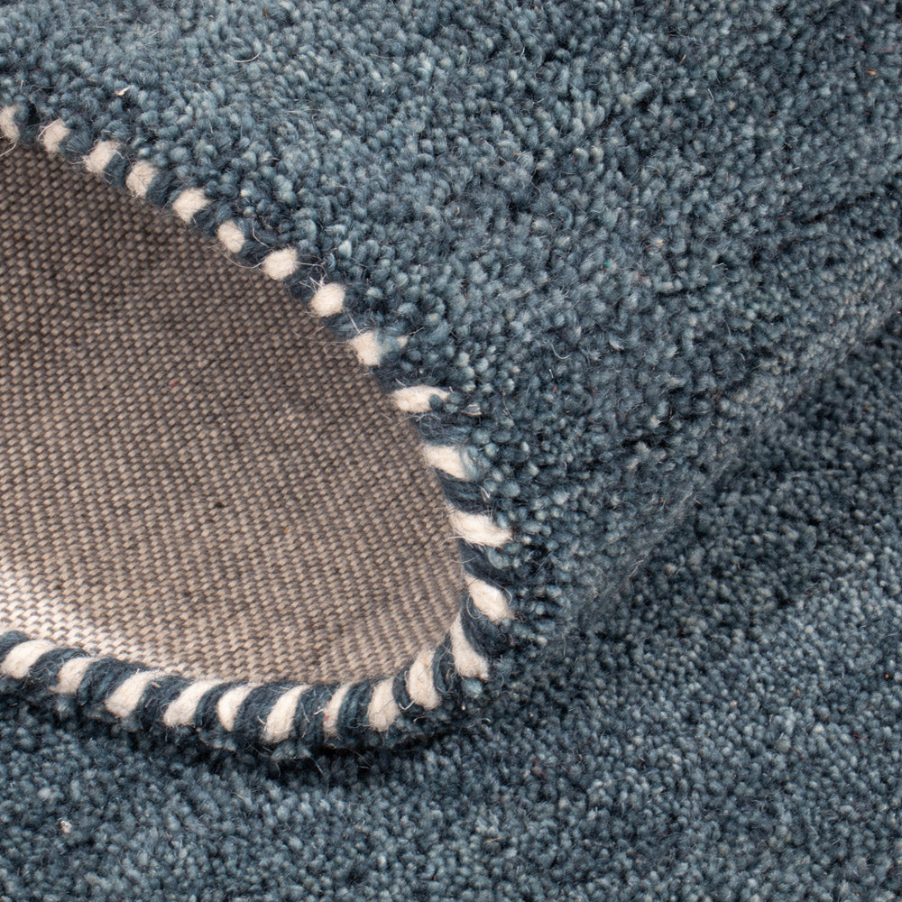 Ullmatta - 143 x 72 cm - bensinblå