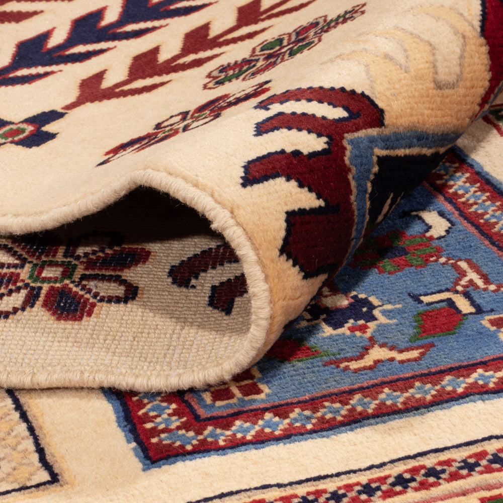 Afghansk matta - 345 x 252 cm - flerfärgad