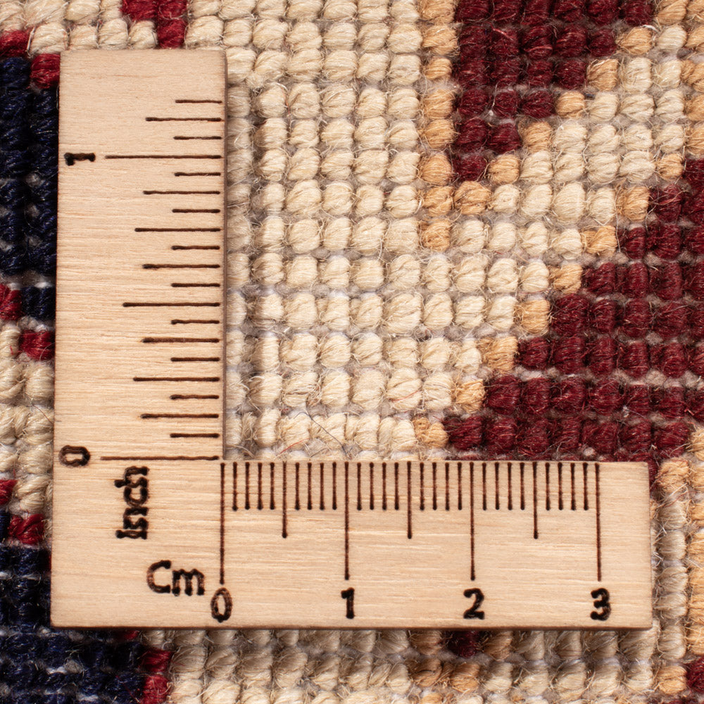 Afghansk matta - 345 x 252 cm - flerfärgad