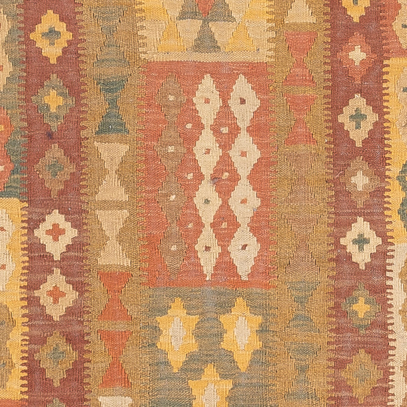 Runner Kelim Carpet - Splash - 315 x 95 cm - flerfärgad