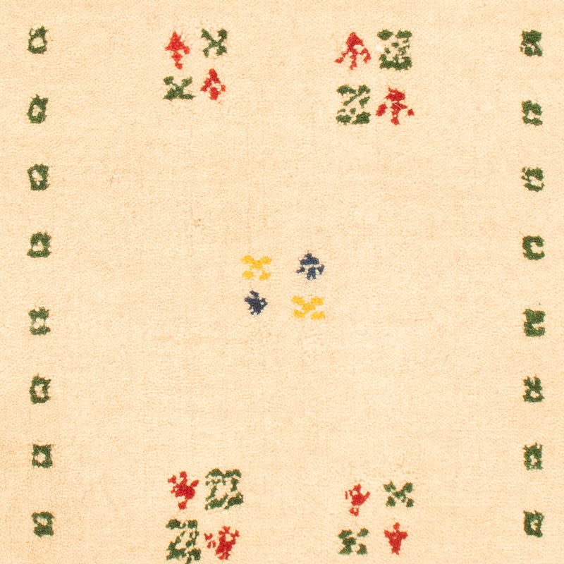 Gabbeh matta - Loribaft Softy - 90 x 60 cm - beige