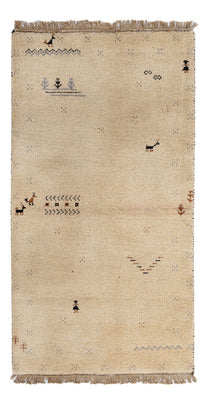 Gabbeh-matta - Indus - 160 x 90 cm - beige