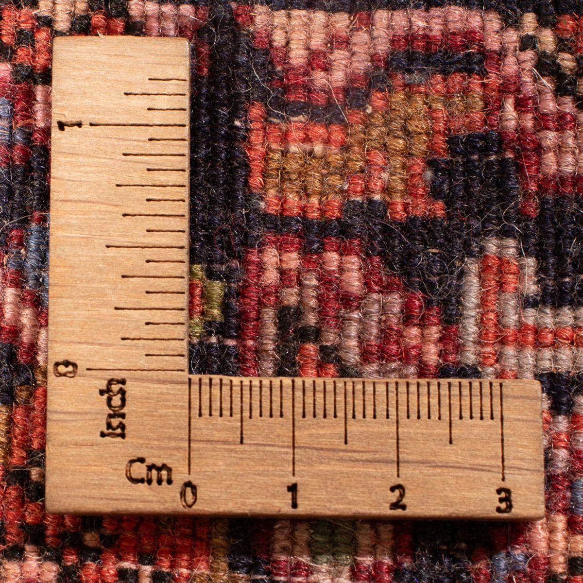 Persisk matta - Bijar - 170 x 105 cm - röd