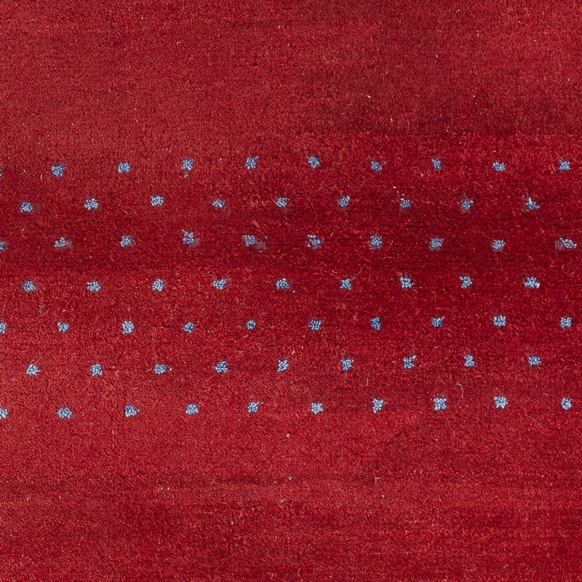 Gabbeh-matta - Indus - 180 x 120 cm - bordeaux röd