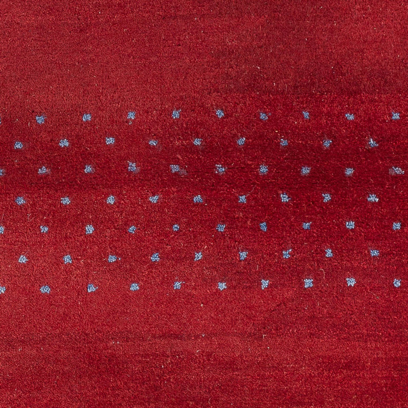 Gabbeh-matta - Indus - 180 x 120 cm - bordeaux röd