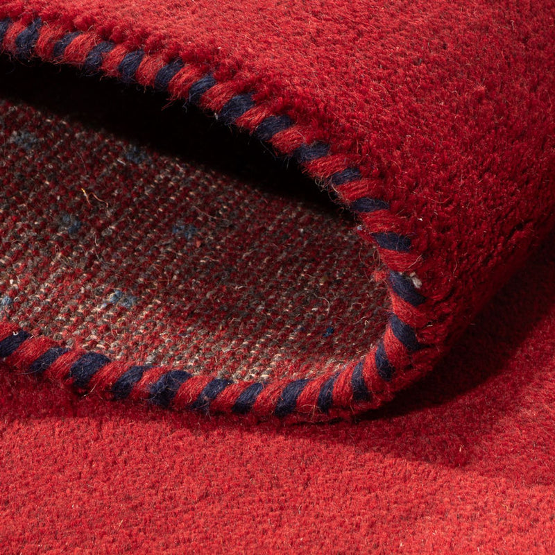 Gabbeh-matta - Indus - 180 x 120 cm - bordeaux röd