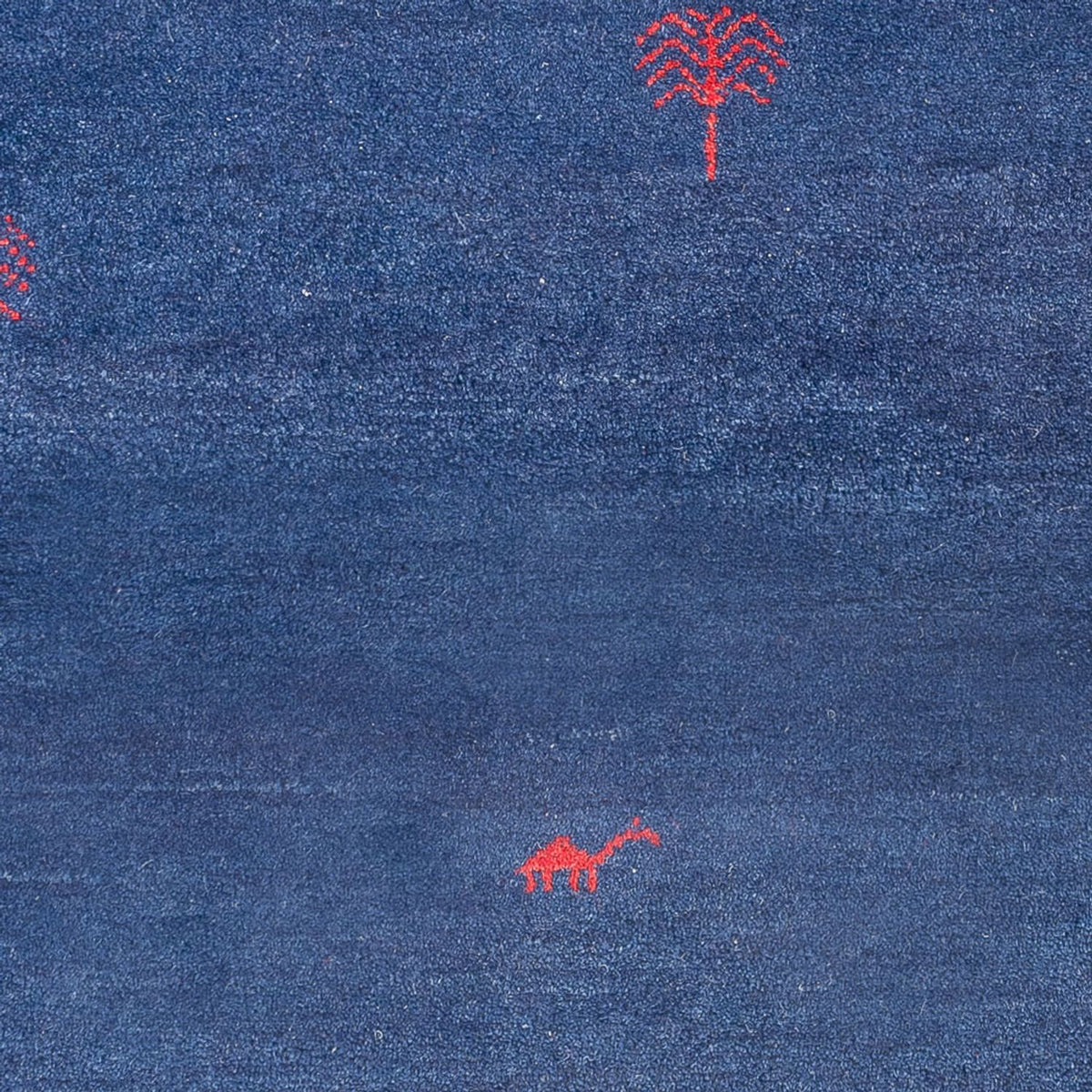 Gabbeh-matta - Indus - 180 x 120 cm - mörkblå