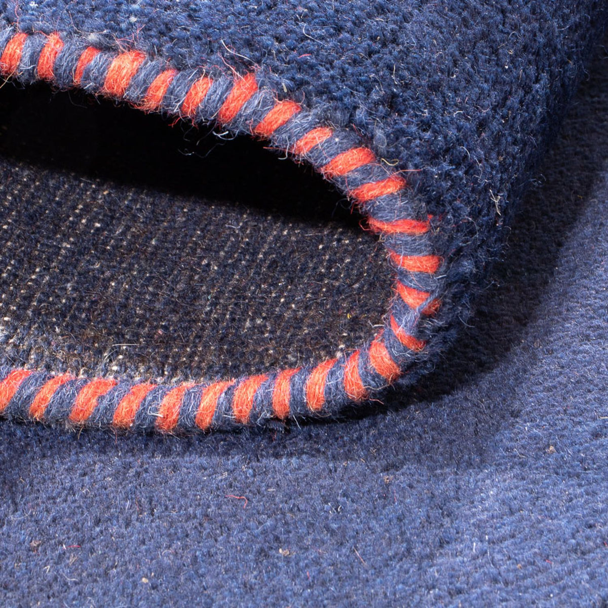 Gabbeh-matta - Indus - 180 x 120 cm - mörkblå