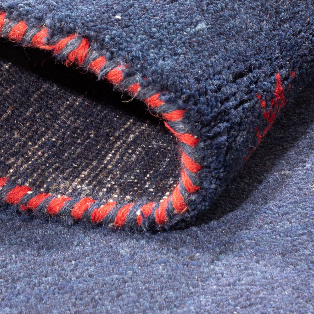 Gabbeh-matta - Indus - 180 x 120 cm - mörkblå