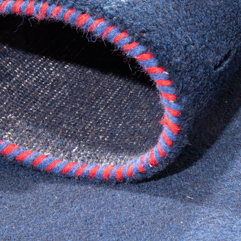 Gabbeh-matta - Indus - 180 x 120 cm - mörkblå