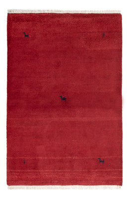 Gabbeh-matta - Indus - 180 x 120 cm - bordeaux röd