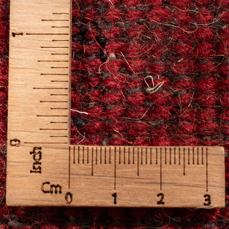 Gabbeh-matta - Indus - 180 x 120 cm - bordeaux röd