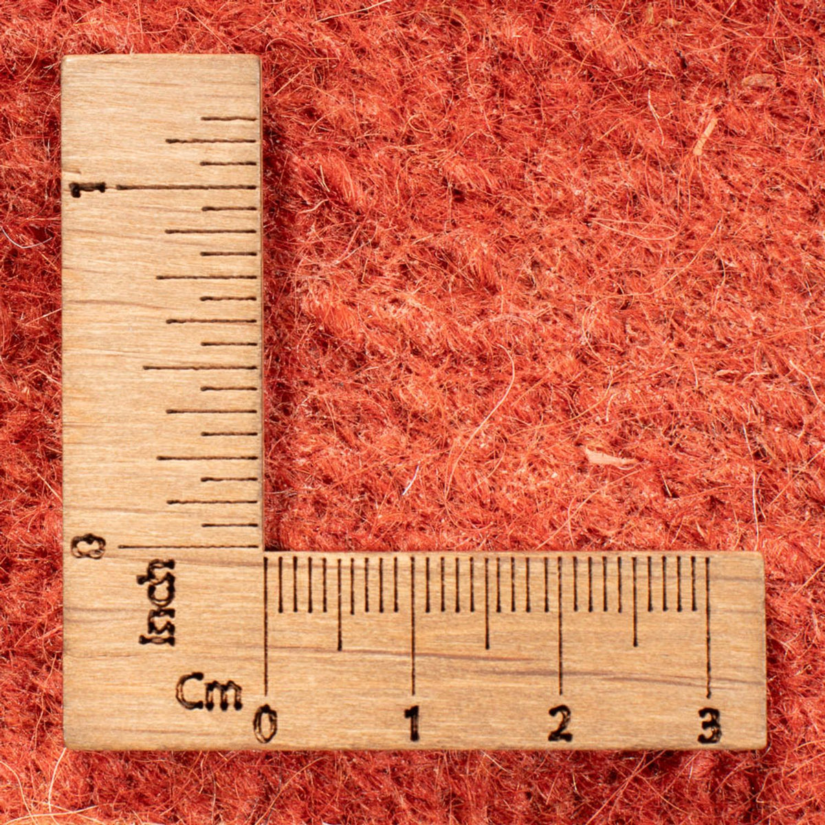 Nepal mattan - 90 x 60 cm - röd