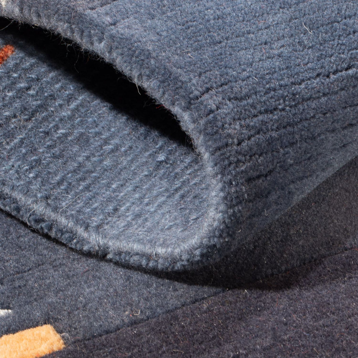 Nepal mattan - 90 x 60 cm - mörkblå