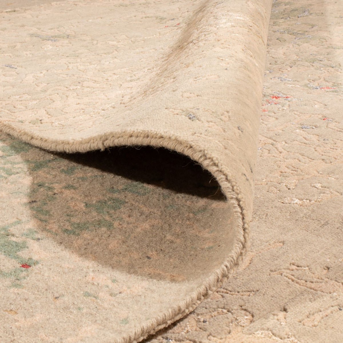 Designermatta - 300 x 200 cm - ljusgrå