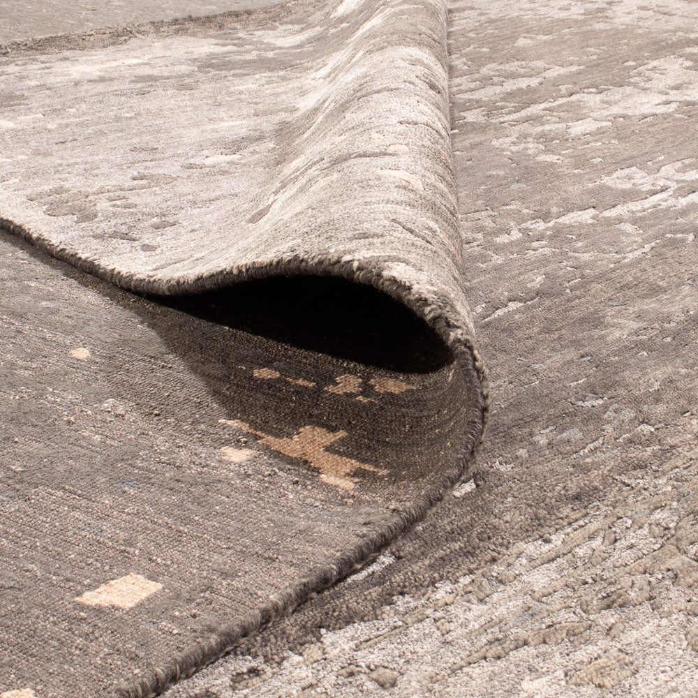 Designermatta - 300 x 250 cm - mörkgrå