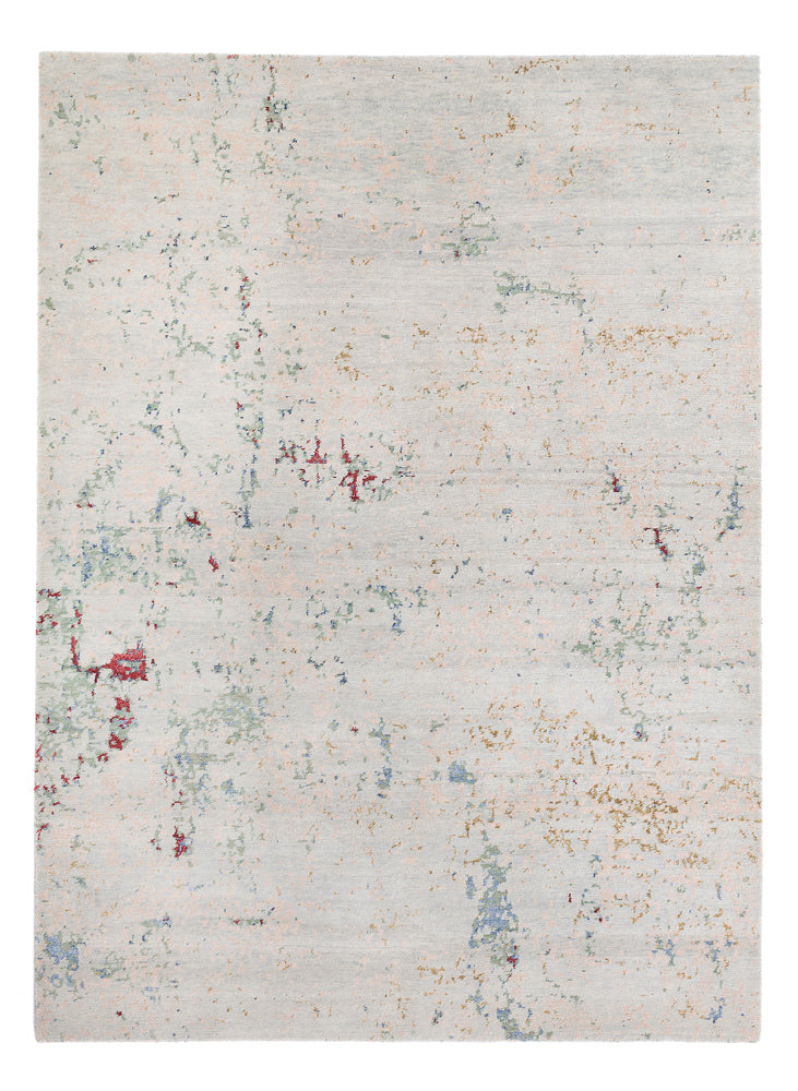 Designermatta - 240 x 170 cm - ljusgrå