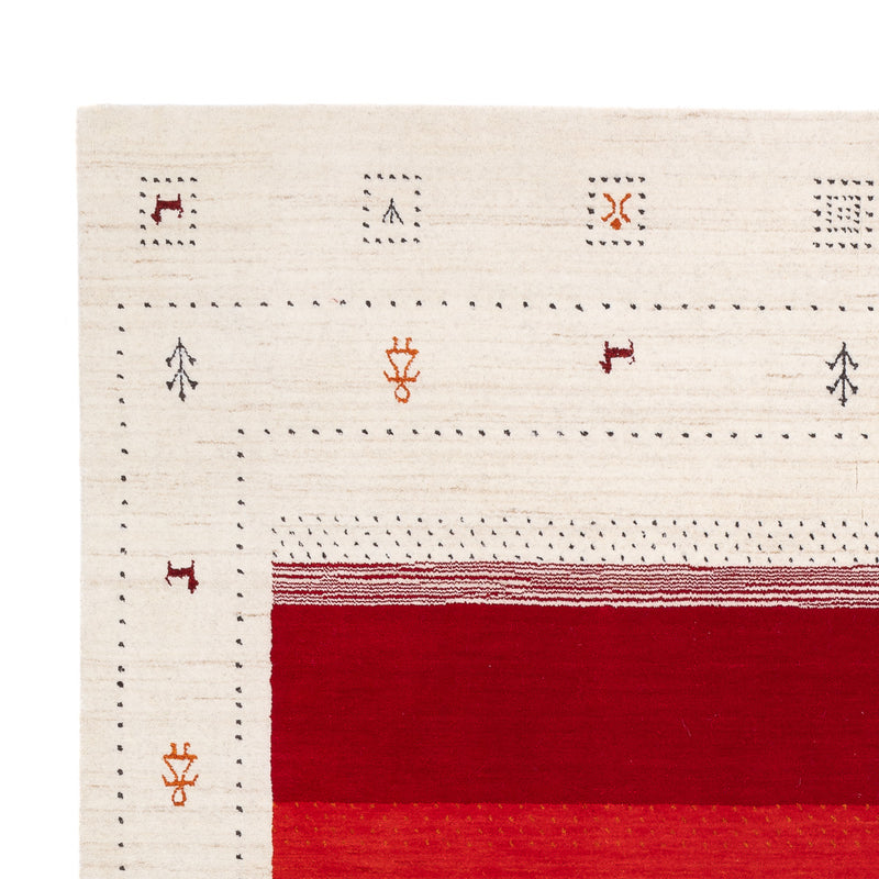 Gabbeh matta - Loribaft Softy - 240 x 170 cm - flerfärgad