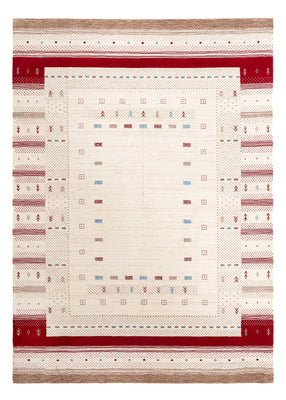 Gabbeh matta - Loribaft Softy - 240 x 170 cm - naturvit