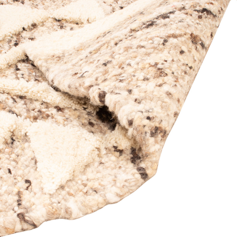 Ullmatta - 90 x 60 cm - ljusbeige